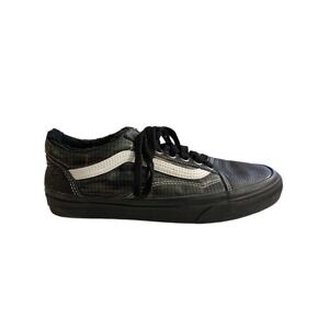 Vans Old Skool Black Camo Shoes, Men's Size 7; Women's Size 8.5